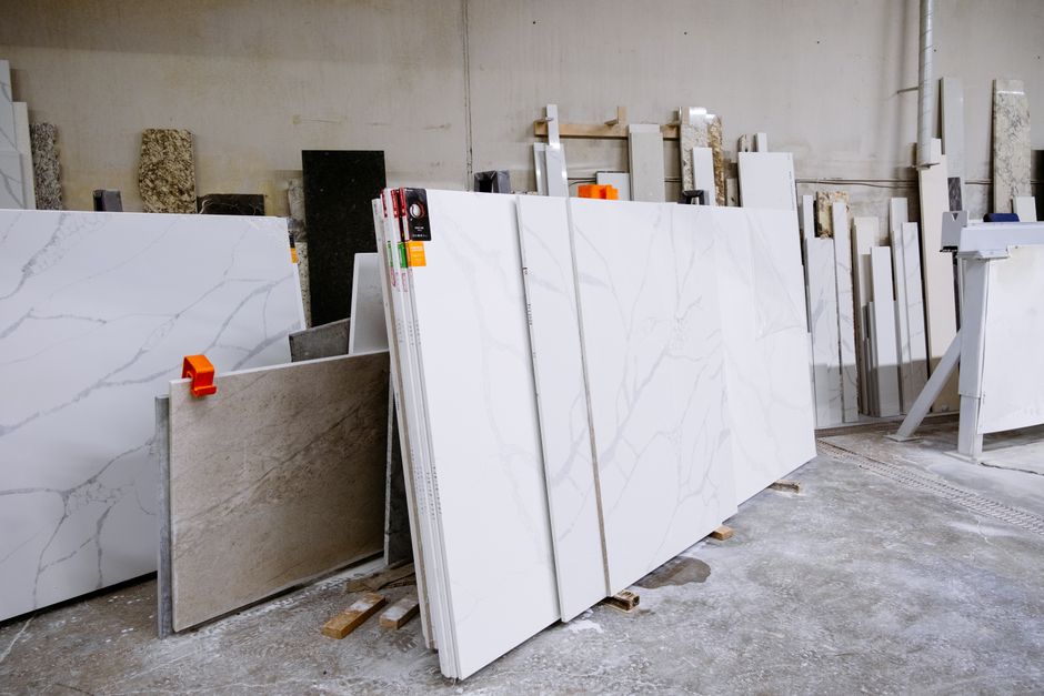 Raw wood slabs used for handmade furniture